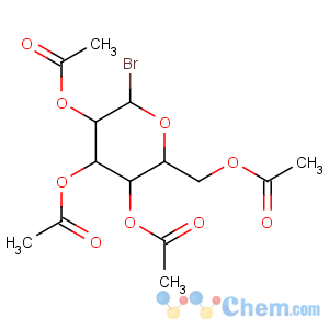 CAS No:13242-53-0 [(2R,3R,4S,5S,6R)-3,4,5-triacetyloxy-6-bromooxan-2-yl]methyl acetate