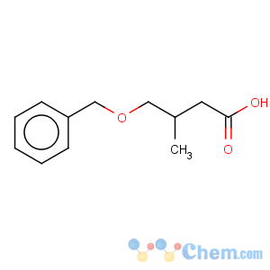 CAS No:132437-90-2 Butanoic acid,3-methyl-4-(phenylmethoxy)-
