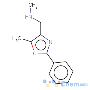 CAS No:132451-29-7 4-Oxazolemethanamine,N,5-dimethyl-2-phenyl-