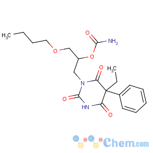 CAS No:13246-02-1 [1-butoxy-3-(5-ethyl-2,4,6-trioxo-5-phenyl-1,<br />3-diazinan-1-yl)propan-2-yl] carbamate