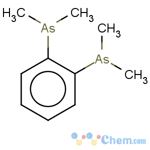 CAS No:13246-32-7 Arsine,As,As'-1,2-phenylenebis[As,As-dimethyl-