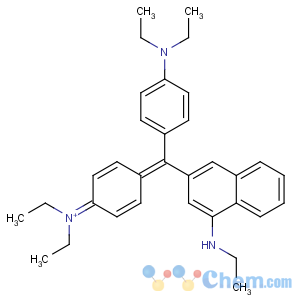 CAS No:1325-87-7 [4-[[4-(diethylamino)phenyl]-[4-(ethylamino)naphthalen-2-yl]methylidene]<br />cyclohexa-2,5-dien-1-ylidene]-diethylazanium