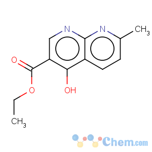 CAS No:13250-96-9 1,8-Naphthyridine-3-carboxylicacid, 4-hydroxy-7-methyl-, ethyl ester