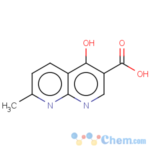 CAS No:13250-97-0 4-hydroxy-7-methyl-1,8-naphthyridine-3-carboxylic acid