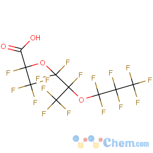 CAS No:13252-14-7 2,3,3,3-tetrafluoro-2-[1,1,2,3,3,3-hexafluoro-2-(1,1,2,2,3,3,<br />3-heptafluoropropoxy)propoxy]propanoic acid