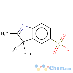 CAS No:132557-72-3 3H-Indole-5-sulfonicacid, 2,3,3-trimethyl-