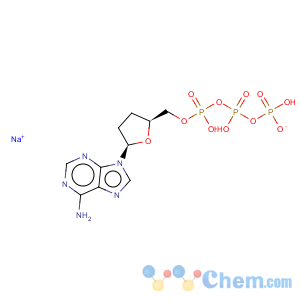 CAS No:132619-65-9 Adenosine5'-(tetrahydrogen triphosphate), 2',3'-dideoxy-, disodium salt (9CI)