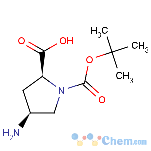 CAS No:132622-66-3 1,2-Pyrrolidinedicarboxylicacid, 4-amino-, 1-(1,1-dimethylethyl) ester, (2S,4S)-