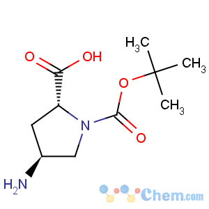 CAS No:132622-78-7 1,2-Pyrrolidinedicarboxylicacid, 4-amino-, 1-(1,1-dimethylethyl) ester, (2R-trans)- (9CI)
