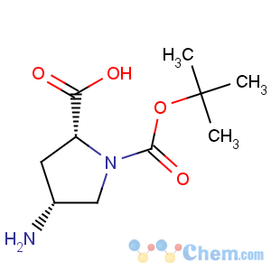 CAS No:132622-98-1 1,2-Pyrrolidinedicarboxylicacid, 4-amino-, 1-(1,1-dimethylethyl) ester, (2R,4R)-