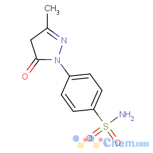 CAS No:13269-73-3 4-(3-methyl-5-oxo-4H-pyrazol-1-yl)benzenesulfonamide