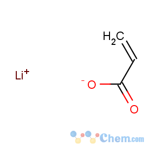 CAS No:13270-28-5 2-Propenoic acid,lithium salt (1:1)