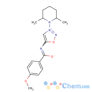 CAS No:132722-74-8 (1Z)-N-[3-[(2S,6R)-2,<br />6-dimethylpiperidin-1-yl]oxadiazol-3-ium-5-yl]-4-<br />methoxybenzenecarboximidate