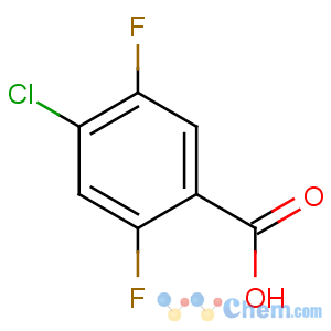 CAS No:132794-07-1 4-chloro-2,5-difluorobenzoic acid