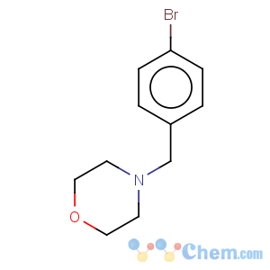 CAS No:132833-51-3 Morpholine,4-[(4-bromophenyl)methyl]-