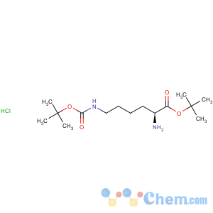 CAS No:13288-57-8 Ne-Boc-L-lysine tert-butyl ester hydrochloride