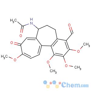 CAS No:132885-85-9 N-[(7S)-4-formyl-1,2,3,10-tetramethoxy-9-oxo-6,<br />7-dihydro-5H-benzo[a]heptalen-7-yl]acetamide