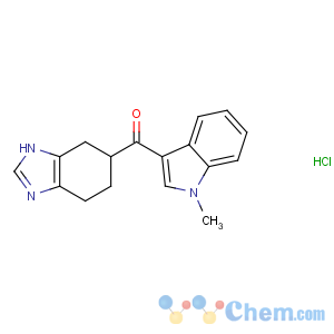 CAS No:132907-72-3 (1-methylindol-3-yl)-[(5R)-4,5,6,<br />7-tetrahydro-3H-benzimidazol-5-yl]methanone