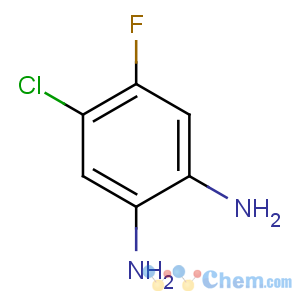 CAS No:132942-81-5 4-chloro-5-fluorobenzene-1,2-diamine