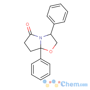 CAS No:132959-39-8 (3R,7aR)-3,7a-diphenyl-2,3,6,7-tetrahydropyrrolo[2,1-b][1,3]oxazol-5-one