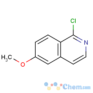 CAS No:132997-77-4 1-chloro-6-methoxyisoquinoline