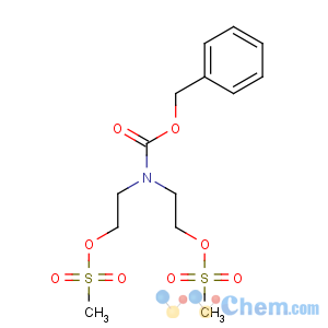 CAS No:133024-90-5 2-[2-methylsulfonyloxyethyl(phenylmethoxycarbonyl)amino]ethyl<br />methanesulfonate