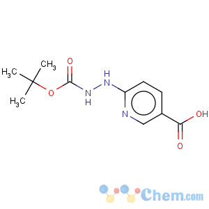 CAS No:133081-25-1 6-[2-(tert-Butoxycarbonyl)hydrazinyl]nicotinic acid