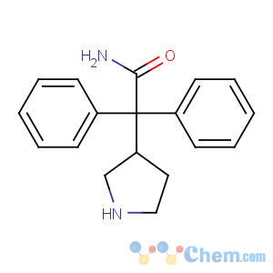 CAS No:133099-11-3 2,2-diphenyl-2-[(3S)-pyrrolidin-3-yl]acetamide