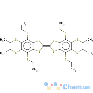 CAS No:133148-33-1 octaethylthio-dibenzo-tetrathiafulvalene