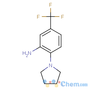 CAS No:133184-80-2 2-pyrrolidin-1-yl-5-(trifluoromethyl)aniline