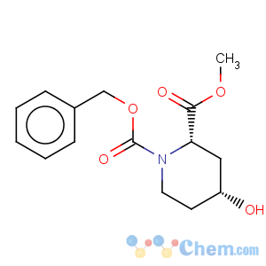 CAS No:133192-45-7 cis-4-hydroxy-piperidine-1,2-dicarboxylic acid 1-benzyl ester 2-methyl ester