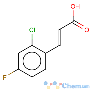 CAS No:133220-86-7 2-Chloro-4-fluorocinnamic acid