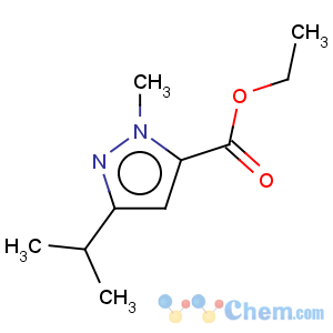 CAS No:133261-08-2 1-methyl-3-isopropyl-1h-pyrazole-5-carboxylicacidethylester