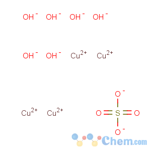 CAS No:1333-22-8 COPPER HYDROXIDE SULFATE			