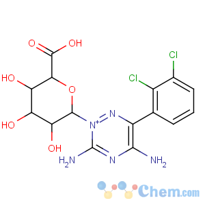 CAS No:133310-19-7 1,2,4-Triazinium,3,5-diamino-6-(2,3-dichlorophenyl)-2-b-D-glucopyranuronosyl-