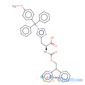 CAS No:133367-33-6 L-Histidine,N-[(9H-fluoren-9-ylmethoxy)carbonyl]-1-[(4-methoxyphenyl)diphenylmethyl]-