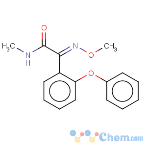 CAS No:133408-50-1 Benzeneacetamide, a-(methoxyimino)-N-methyl-2-phenoxy-,(aE)-