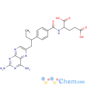 CAS No:133463-25-9 2-[[4-[1-(2,4-diaminopteridin-6-yl)butan-2-yl]benzoyl]amino]pentanedioic<br />acid