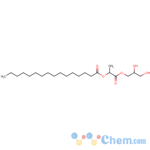 CAS No:1335-49-5 2-(Hexadecanoyloxy)propionic acid, monoester with glycerol