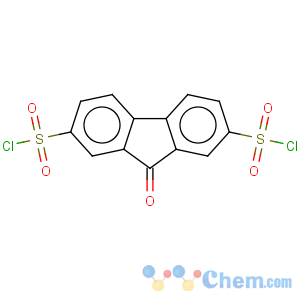 CAS No:13354-21-7 9H-Fluorene-2,7-disulfonyldichloride, 9-oxo-