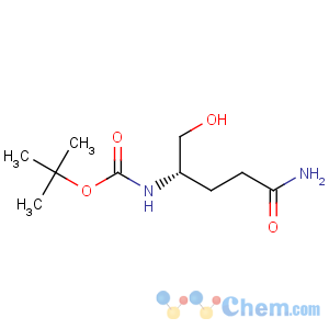 CAS No:133565-42-1 Carbamic acid,[(1S)-4-amino-1-(hydroxymethyl)-4-oxobutyl]-, 1,1-dimethylethyl ester (9CI)