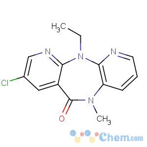 CAS No:133627-32-4 6H-Dipyrido[3,2-b:2',3'-e][1,4]diazepin-6-one,8-chloro-11-ethyl-5,11-dihydro-5-methyl-