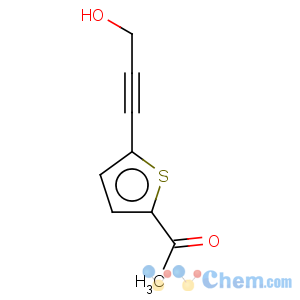 CAS No:133665-85-7 1-[5-(3-hydroxyprop-1-ynyl)-2-thienyl]ethan-1-one