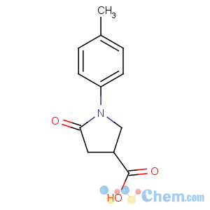 CAS No:133747-57-6 1-(4-methylphenyl)-5-oxopyrrolidine-3-carboxylic acid