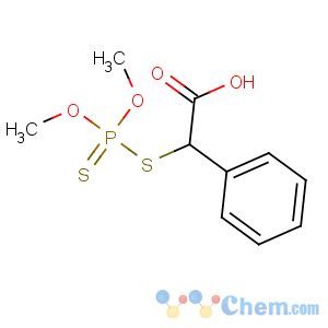 CAS No:13376-78-8 2-dimethoxyphosphinothioylsulfanyl-2-phenylacetic acid