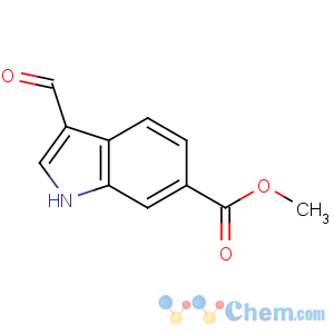 CAS No:133831-28-4 methyl 3-formyl-1H-indole-6-carboxylate