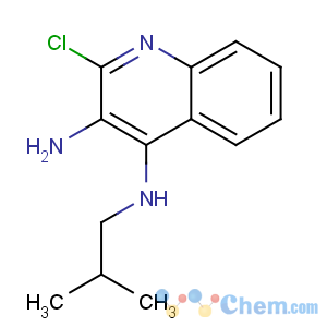 CAS No:133860-76-1 2-chloro-4-N-(2-methylpropyl)quinoline-3,4-diamine