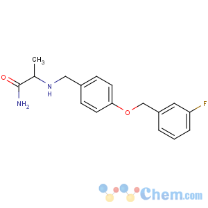 CAS No:133865-89-1 (2S)-2-[[4-[(3-fluorophenyl)methoxy]phenyl]methylamino]propanamide
