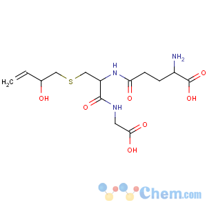 CAS No:133872-48-7 (2S)-2-amino-5-[[(2R)-1-(carboxymethylamino)-3-(2-hydroxybut-3-<br />enylsulfanyl)-1-oxopropan-2-yl]amino]-5-oxopentanoic acid