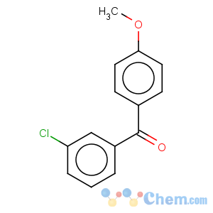 CAS No:13389-51-0 Methanone,(3-chlorophenyl)(4-methoxyphenyl)-